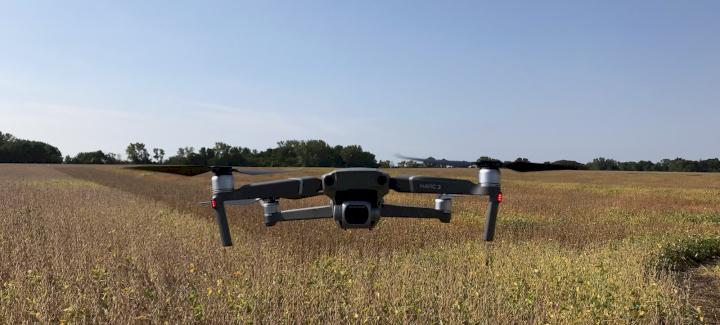 Usage of Drones in Both Corn and Soybeans