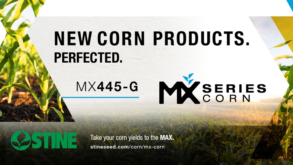 Coming to a field near you: Stine® MX445-G