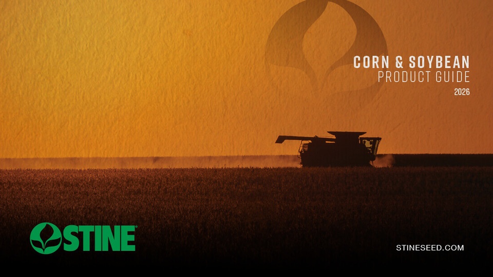 Maximize your farm’s success with the new 2026 Stine® Corn and Soybean Product Guide