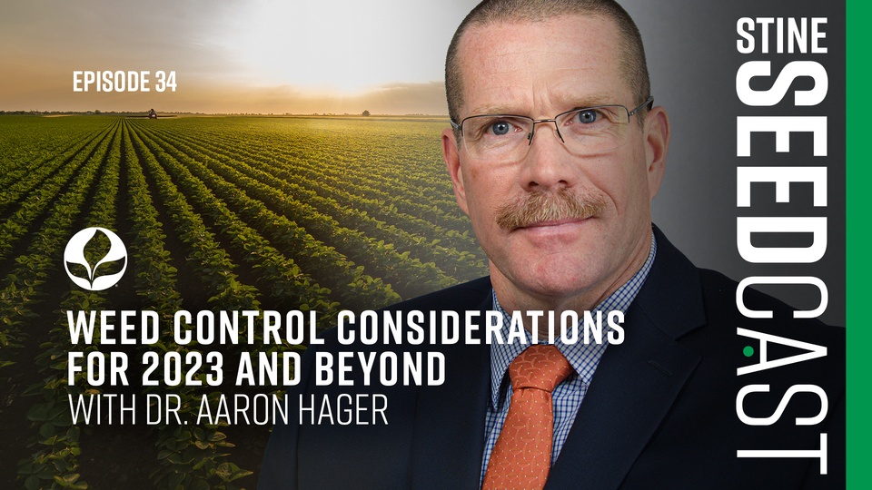 Episode 34: Weed Control Considerations for 2023 and Beyond with Dr. Aaron Hager